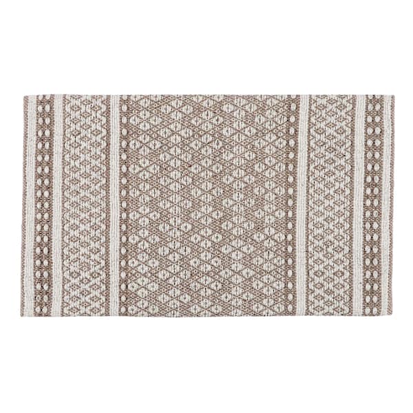 Beige Heritage Fiesta Spain Rug, 18x30