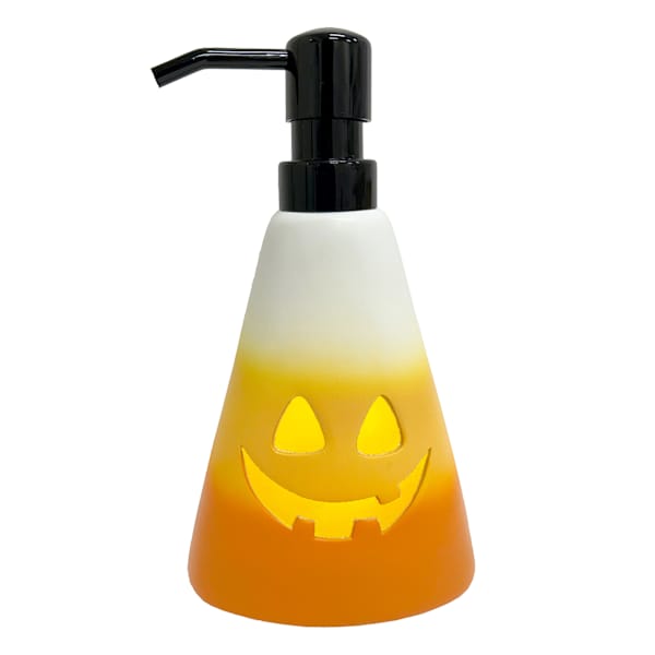 Happy Haunting LED Candy Corn Soap Dispenser