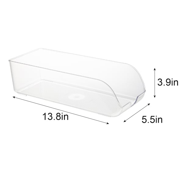 REAL SIMPLE Clear Can Holder