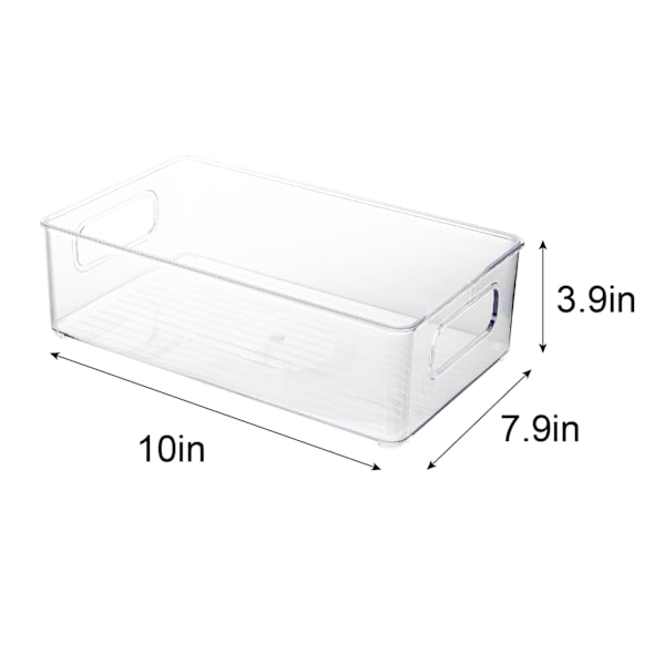 REAL SIMPLE Fridge Storage Bin, 10x3