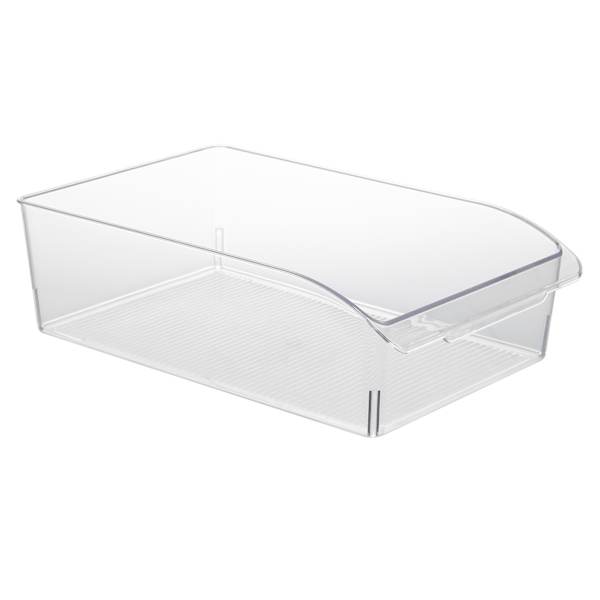 REAL SIMPLE Fridge & Snack Storage Bin, Large