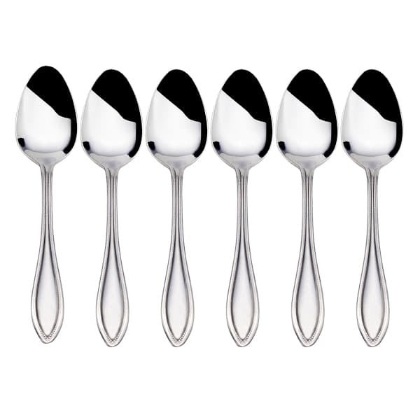 American Bead Set Of 6 Teaspoons