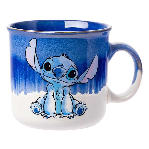Lilo & Stitch Ohana Sketch with Reactive Glaze Mug, 20oz