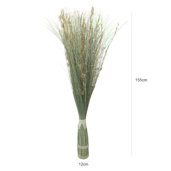 Dried Straw, Pampas & Palm Bundle, 60"