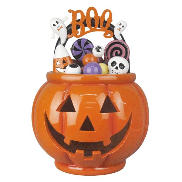 Happy Haunting LED Bucket