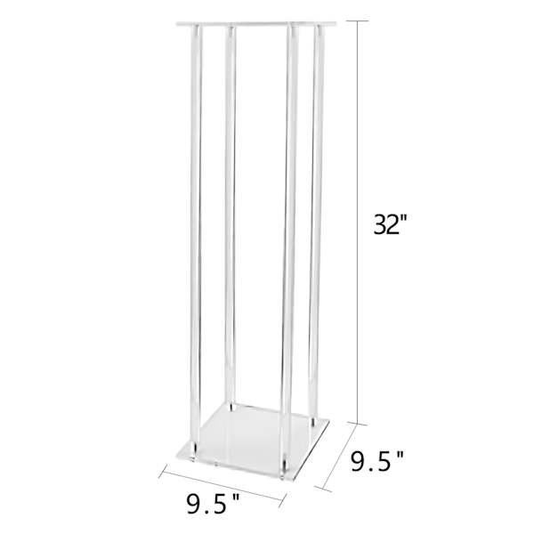 Fully Assembled Acylic Riser, 32"
