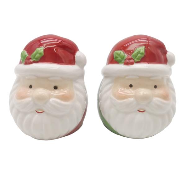 Classic Christmas Santa Salt & Pepper Set