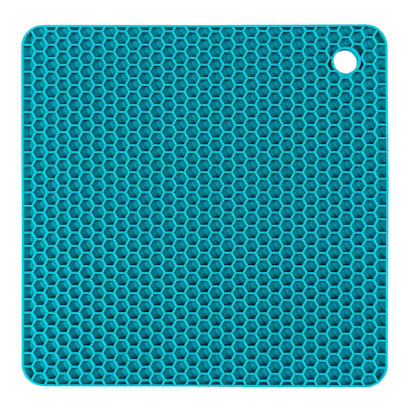 REAL SIMPLE Green Silicone Pot Holder