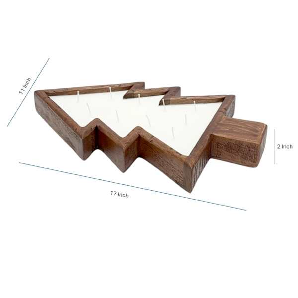 Hearthside Fir Scented Dough Bowl Candle, 40oz