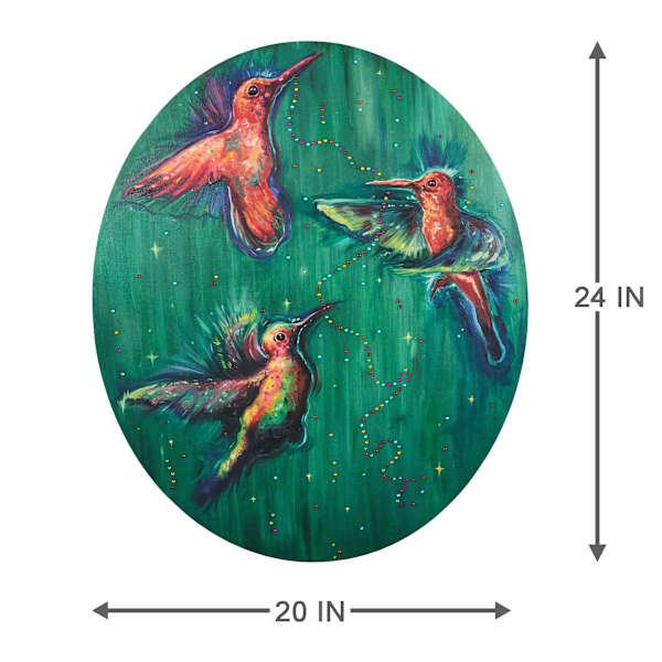 SCADpro Eternal Flight Canvas Wall Art, 20x24