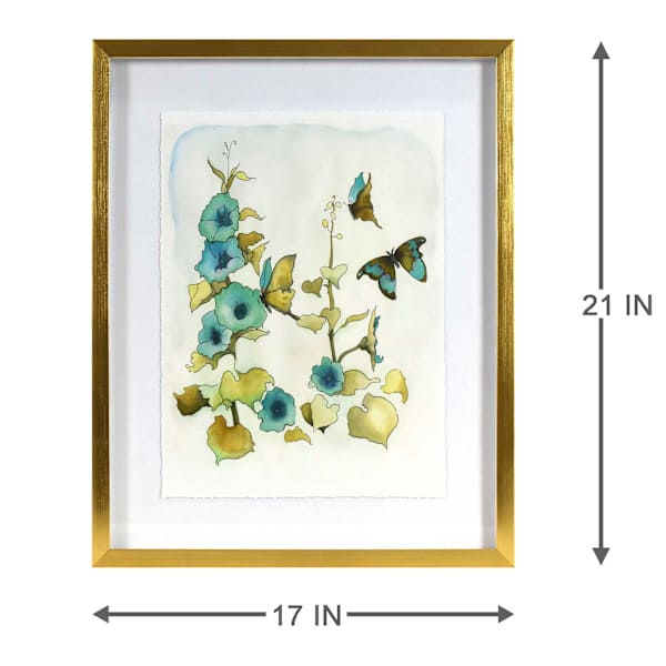SCADpro Glass Framed Spring Wall Art, 17x21