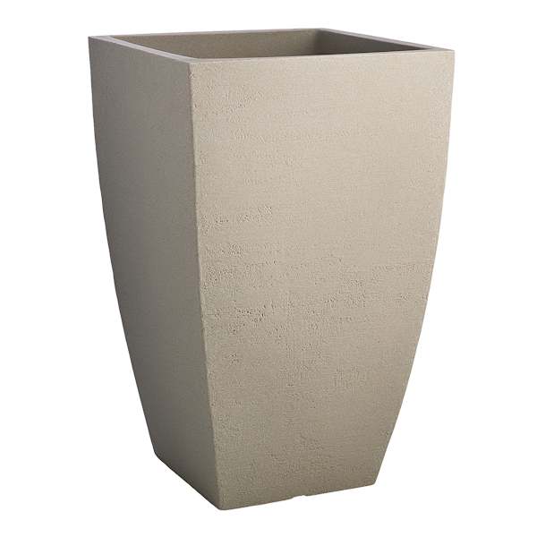 Japi Sandstone Soft Square Outdoor Planter, Large