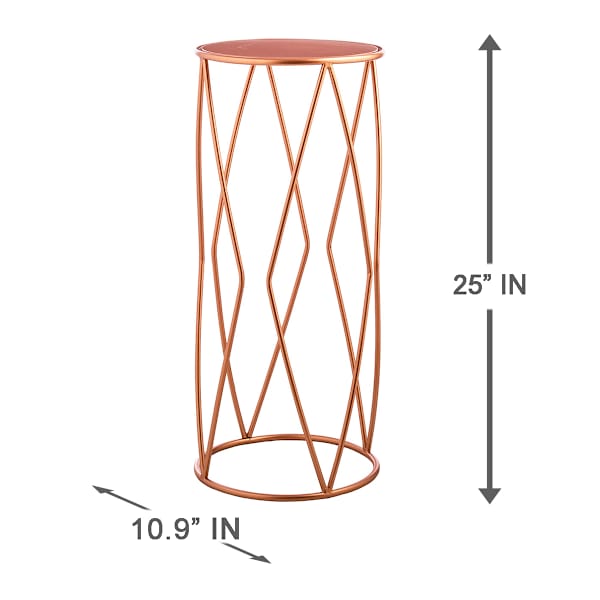 Providence Copper Metal Plant Stand, Large