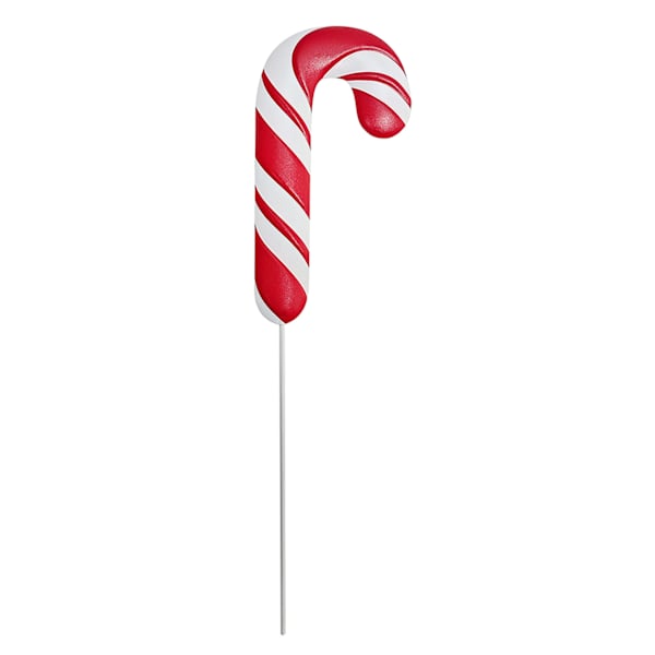 Peppermint Swirl Candy Cane Pick, 12"