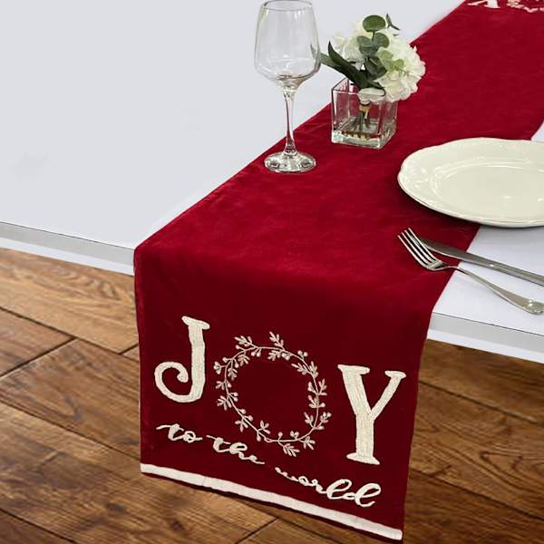 Joy To The World Table Runner