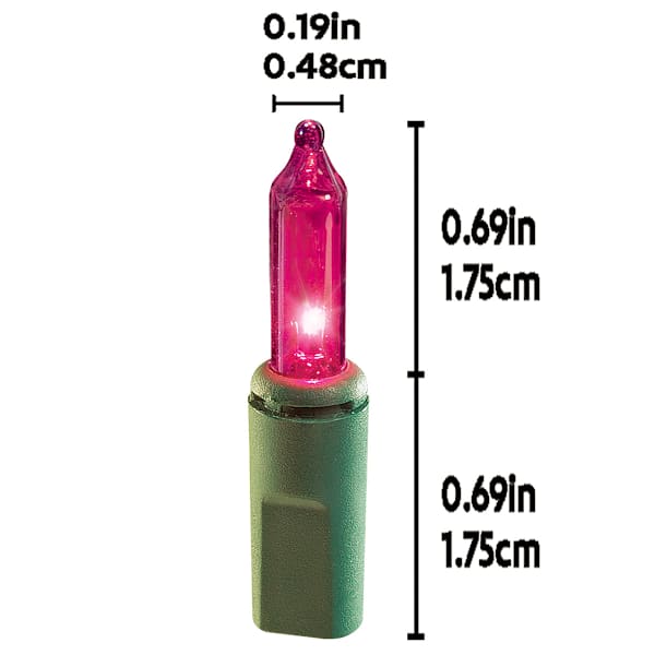 100-Count Multicolor String Lights with Green Wire
