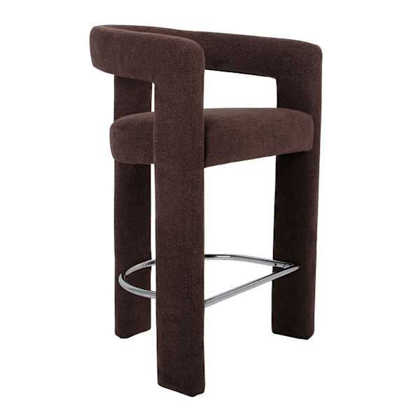 Claire Counter Stool, Chocolate