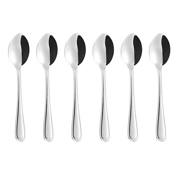 Set of 6 Bayley Silver Teaspoons