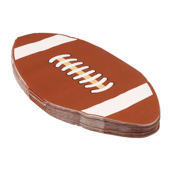 16ct Football Guest Napkins
