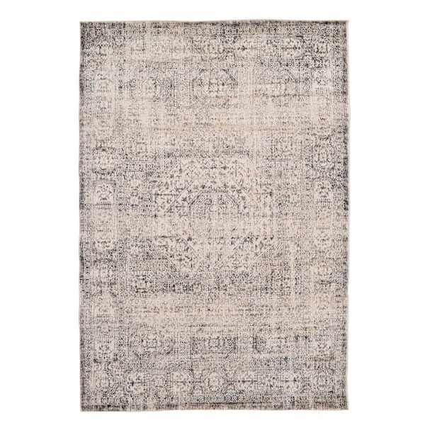 (B741) Firenze Neutral Traditional Area Rug, 9x12