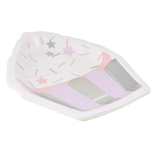 8-Count Cupake Plates, 8"