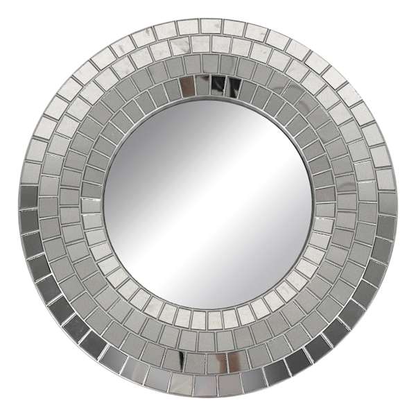 Disco Round Mirror Wall Art, 14"