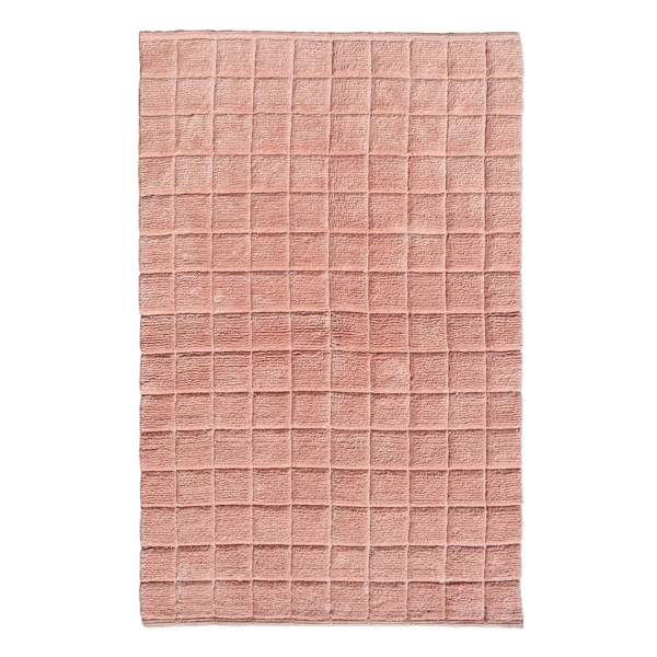 Clay Boxed Grid Accent Rug, 3x5