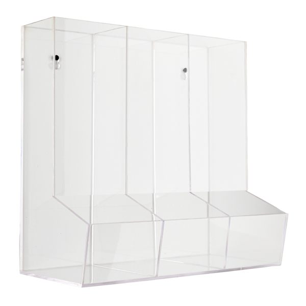 REAL SIMPLE Acrylic Wall Organizer, 14x13