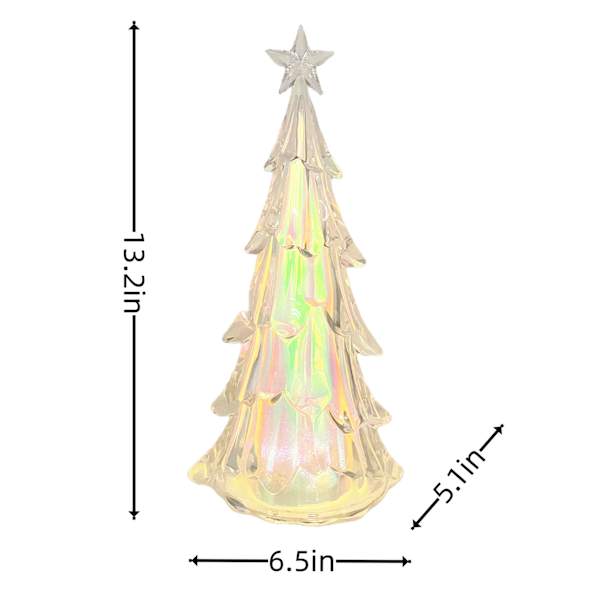LED Iridescent Tree, 13"