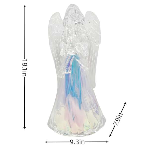 LED lit Angel, 18"