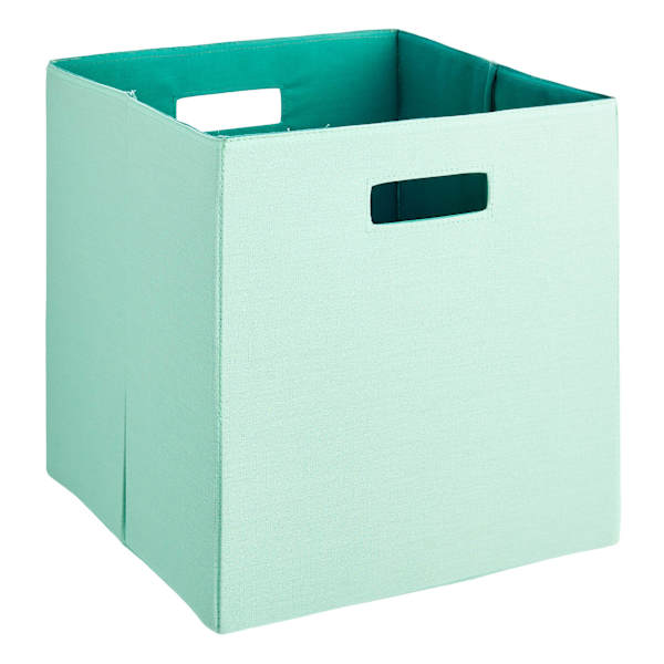 REAL SIMPLE Green Modular Storage Cube, 13"