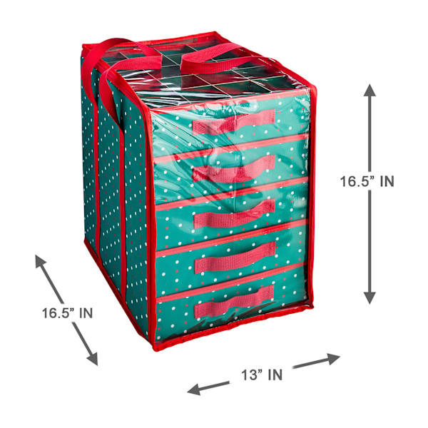 REAL SIMPLE 5-Drawer Ornament Storage