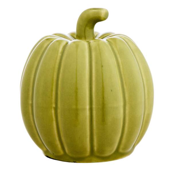 Solid Green Pumpkin, 4.5"