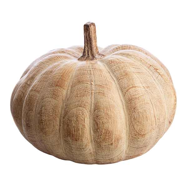 Woodgrain Pumpkin, 8.7x5.5