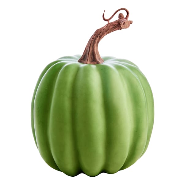 Green Foam Pumpkin, 6"