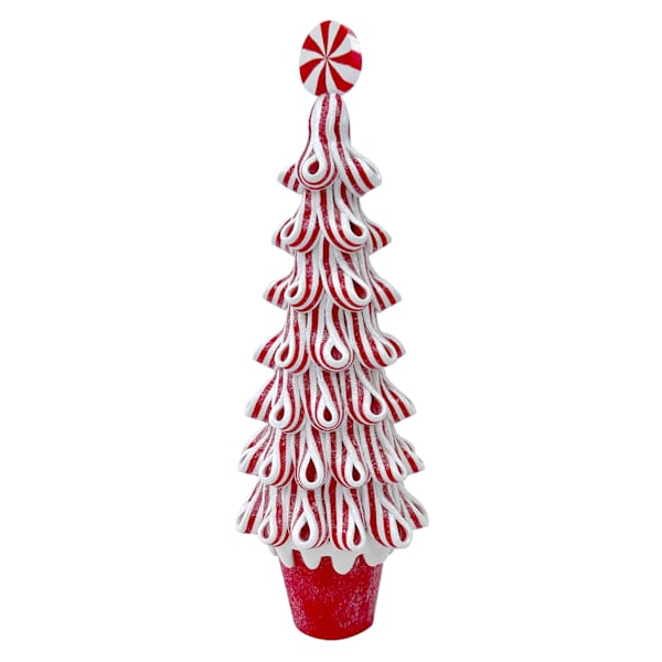 Peppermint Claydough Tree, 11"