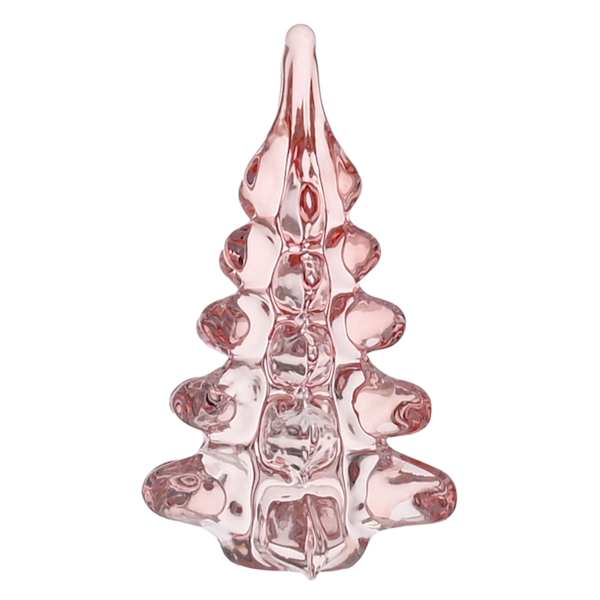 Pink Glass Tree, 4"