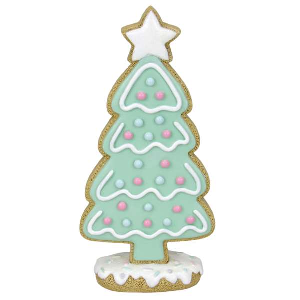 Green Gingerbread Tree, 6"