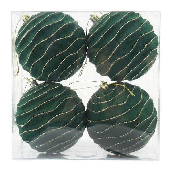 4Ct 3.9In Ornaments