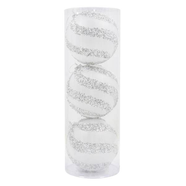 3-Count Ornaments, 5.9"
