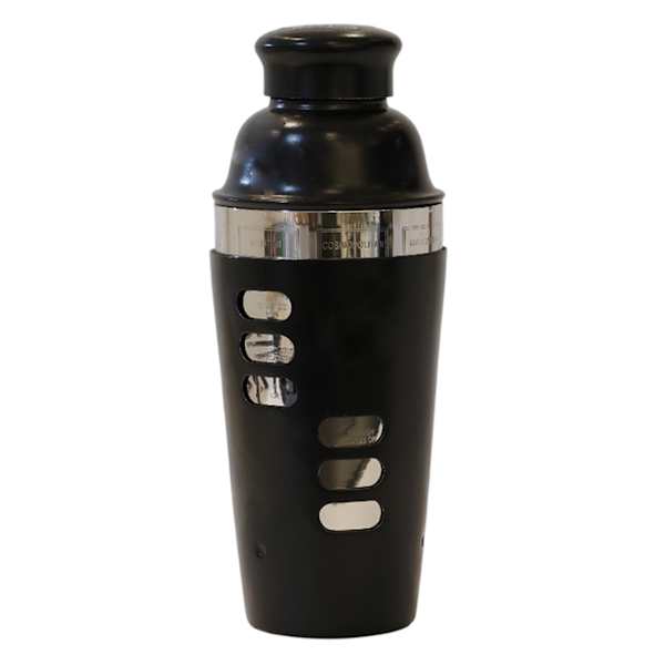 Black Recipe Cocktail Shaker, 20oz