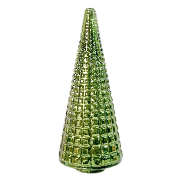 Green Glass Tree, 20"