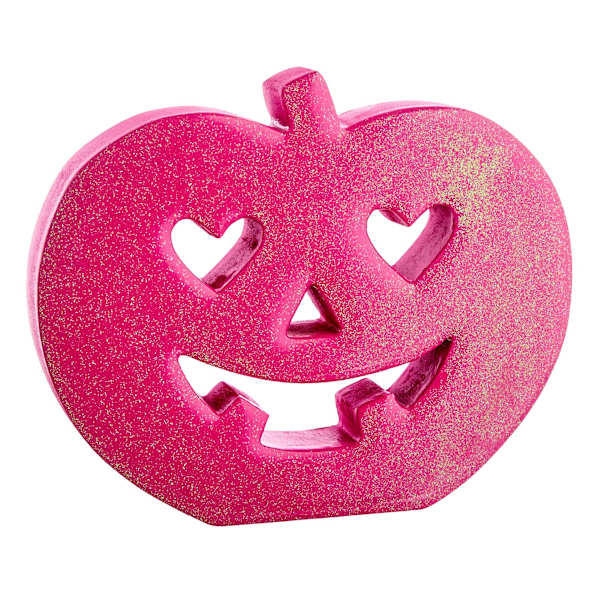 Hey Boo! Pink Pumpkin, 6"