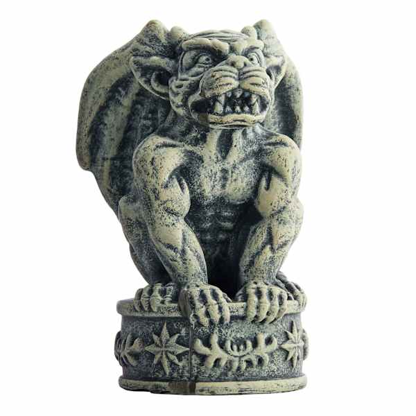Midnight Shadows Fierce Cement Gargoyle, 4.2"