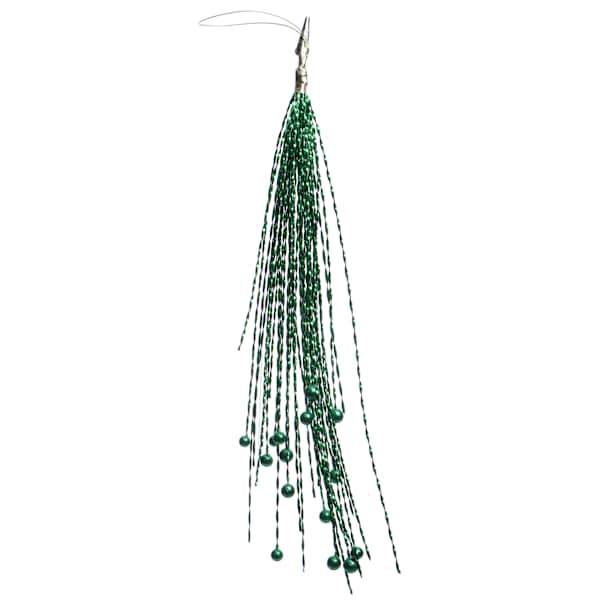 Green Spray Clip Ornament, 18"