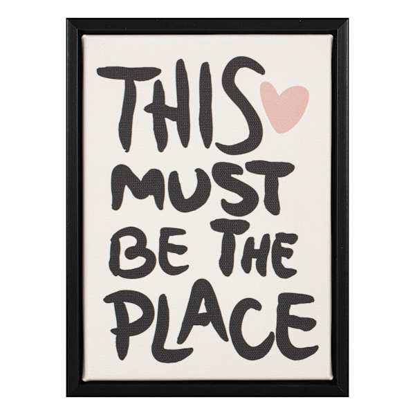 Tabletop This Must Be The Place Framed Art, 8x6