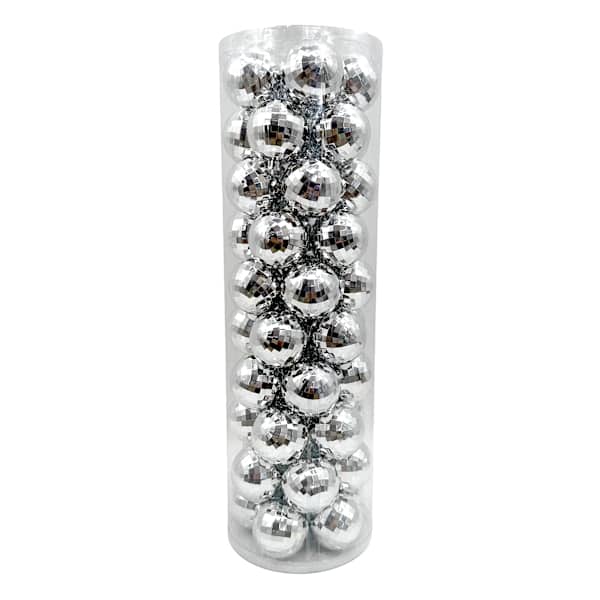 50-Count Disco Ball Shatterproof Ornaments