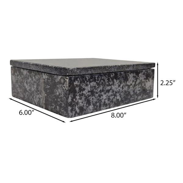 Black Marble Box, 8x6