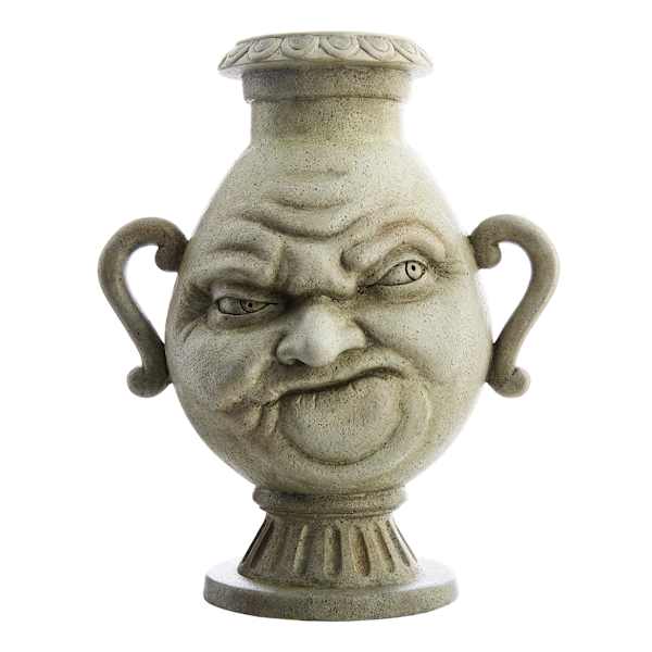 Grim Gardens Emoji Vase, 12"