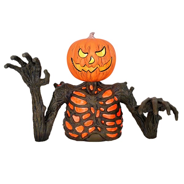 Grim Gardens Rotten Pumpkin Ground Breaker, 4'
